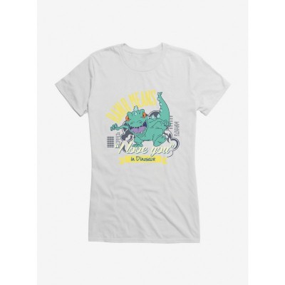 Rugrats Reptar Graphic Tee: Lightweight Cotton for Girls