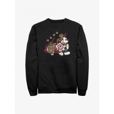 Disney Chinese New Year Mickey Mouse Sweatshirt - Men's Black