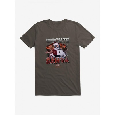 Robot Chicken Santa T-Shirt for Men - Lightweight Cotton Composite Design