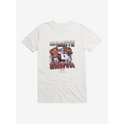Robot Chicken Santa T-Shirt for Men - Lightweight Cotton Composite Design