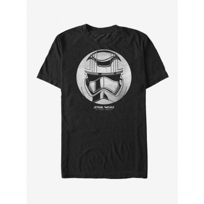 Star Wars Captain Phasma Circular T-Shirt - Black Unisex
