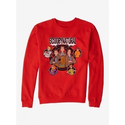 Supernatural Scooby-Doo Gang Cozy Men's Sweatshirt