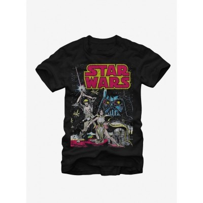 Star Wars Black Graphic Tee - Special Edition for Fans