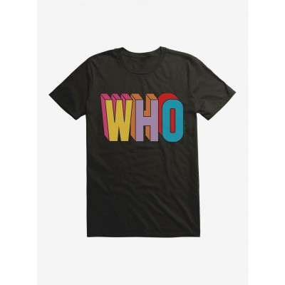 Doctor Who 13th Doctor Fashion T-Shirt - Unisex Black