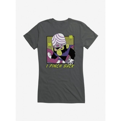 Powerpuff Girls Mojo Jojo Pinch Back Grey T-Shirt for Girls