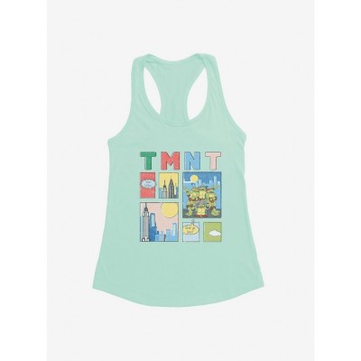 Teenage Mutant Ninja Turtles Graphic City Girls Tank Top