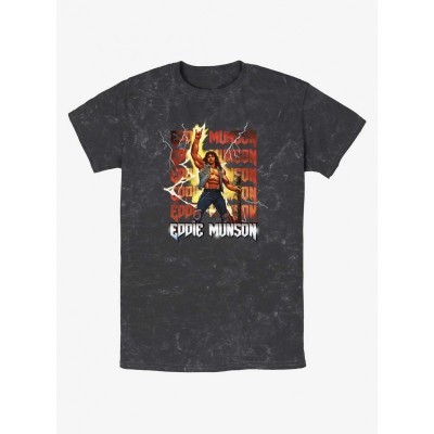 Stranger Things Eddie Munson Rock God T-Shirt - Lightweight Cotton for Men