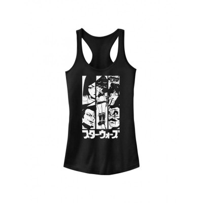 Star Wars Visions Junior Boy's Black Tank Top