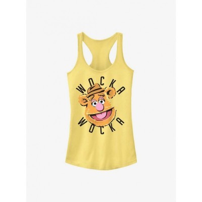 Disney Wocka Wocka Girls Cotton Tank Top - Yellow