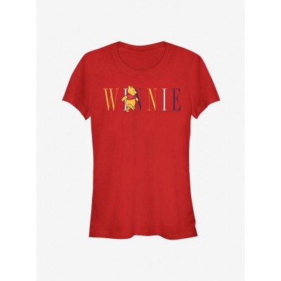 Disney Winnie the Pooh Girls Lightweight Cotton T-Shirt