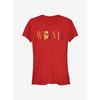 Disney Winnie the Pooh Girls Lightweight Cotton T-Shirt