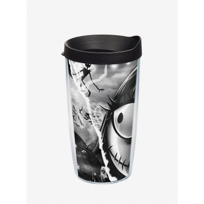 The Nightmare Before Christmas Torn Collage Design 16oz Tervis Tumbler With Lid