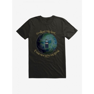 Doctor Who Special Edition Unisex T-Shirt: Goodbyes Hurt If Before Was