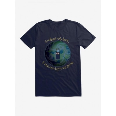 Doctor Who Special Edition Unisex T-Shirt: Goodbyes Hurt If Before Was