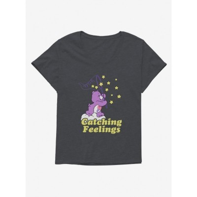 Care Bears Share Bear Catching Feelings Comfortable Plus Size Tee for Girls