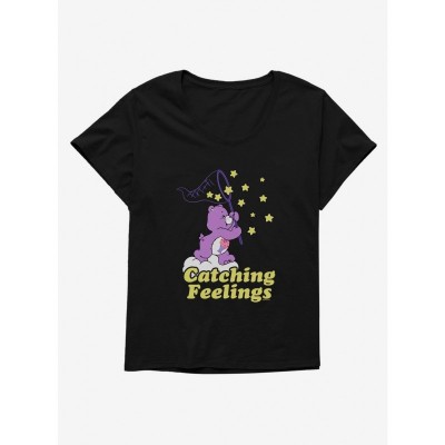 Care Bears Share Bear Catching Feelings Comfortable Plus Size Tee for Girls