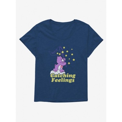 Care Bears Share Bear Catching Feelings Comfortable Plus Size Tee for Girls