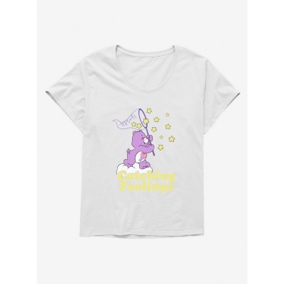 Care Bears Share Bear Catching Feelings Comfortable Plus Size Tee for Girls