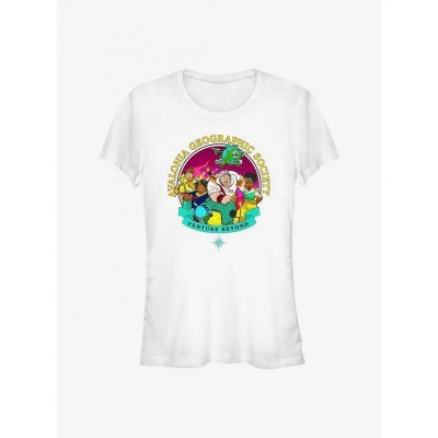 Disney Avalonia Squad Girls T-Shirt in White - Lightweight Cotton
