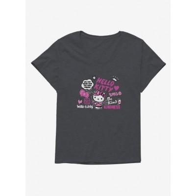 Hello Kitty Kindness Girls Plus Size Tee