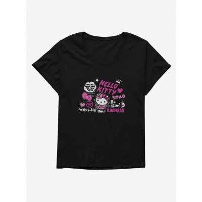 Hello Kitty Kindness Girls Plus Size Tee