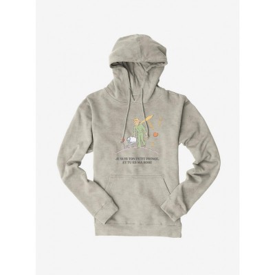 The Little Prince Rose Motif Hoodie for Men