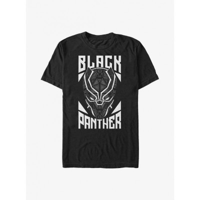 Marvel Black Panther Graphic Tee - Men's Black