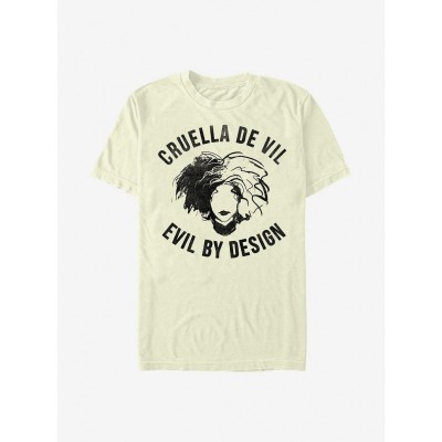 Disney Cruella Evil Design T-Shirt for Men