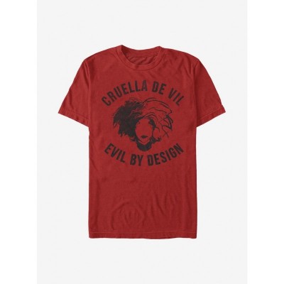 Disney Cruella Evil Design T-Shirt for Men