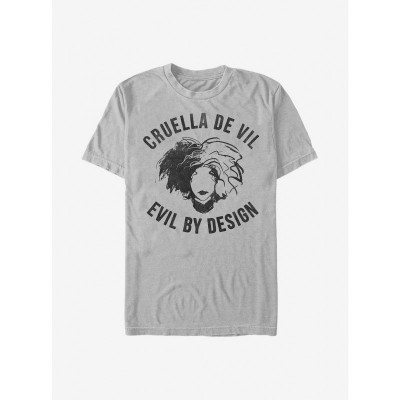 Disney Cruella Evil Design T-Shirt for Men