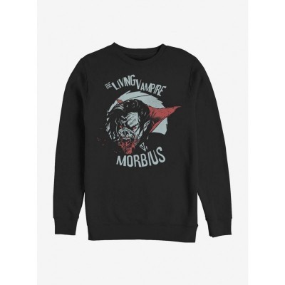 Marvel Morbius Unisex Crewneck Sweatshirt - Black