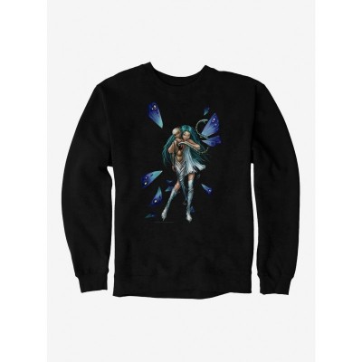 Fairies by Trick - Cozy Men's Snake Fairy Cotton Sweatshirt