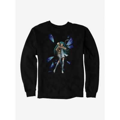Fairies by Trick - Cozy Men's Snake Fairy Cotton Sweatshirt