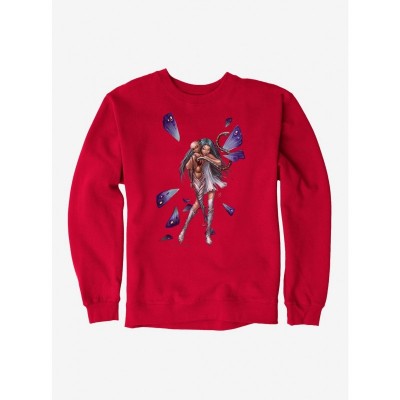 Fairies by Trick - Cozy Men's Snake Fairy Cotton Sweatshirt