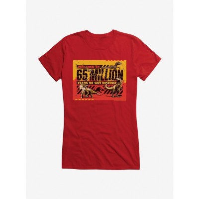 Jurassic World Tee for Girls Inspired by Gut Instinct