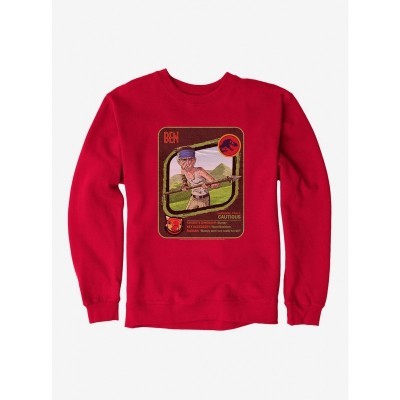 Jurassic World Ben Traits Unisex Sweatshirt - Red