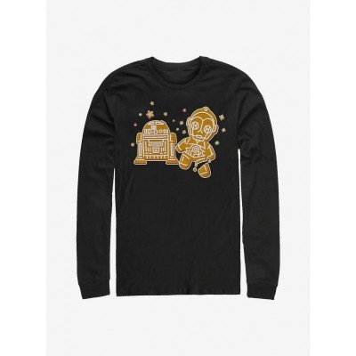 Star Wars Best Buds Cotton T-Shirt - Black Long Sleeve