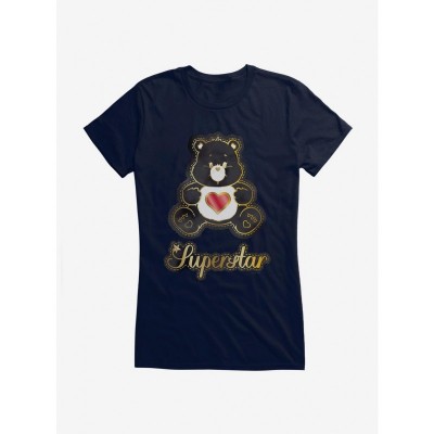 Care Bears Superstar Gold Script Cotton T-Shirt for Girls