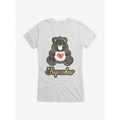 Care Bears Superstar Gold Script Cotton T-Shirt for Girls