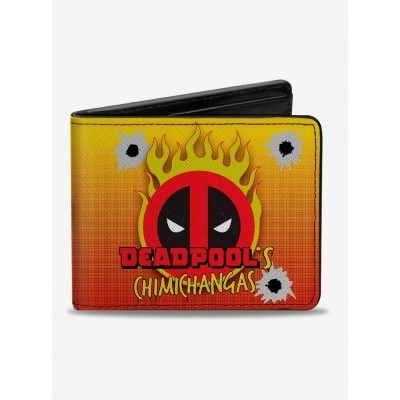 Deadpool's Flaming Chimichangas Unisex Wallet - Premium Vegan Leather