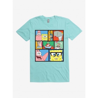 SpongeBob SquarePants Bikini Bottom Crew Neck Tee for Men