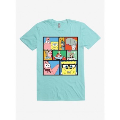 SpongeBob SquarePants Bikini Bottom Crew Neck Tee for Men