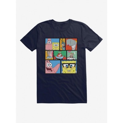 SpongeBob SquarePants Bikini Bottom Crew Neck Tee for Men