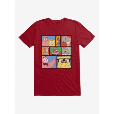 SpongeBob SquarePants Bikini Bottom Crew Neck Tee for Men