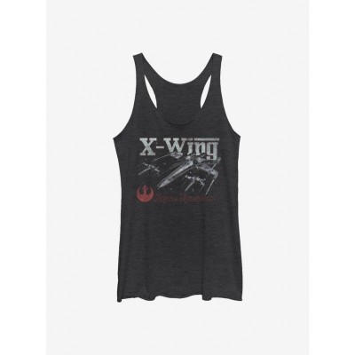 Star Wars Rogue Squadron Girls Black Tank Top