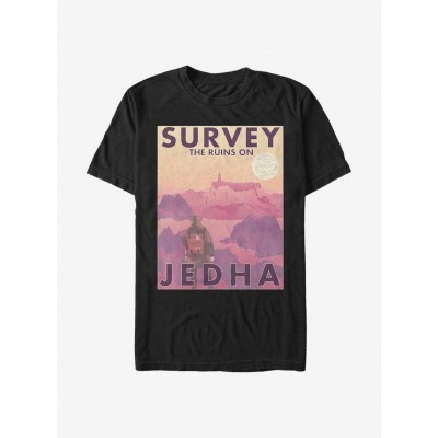 Star Wars Jedha Explorer Unisex T-Shirt - Black