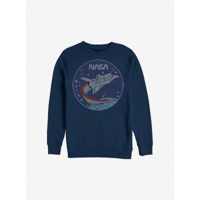 NASA Crew Blue Sweatshirt for Men