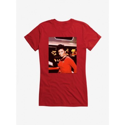 Star Trek Nyota Uhura Lightweight Girls T-Shirt