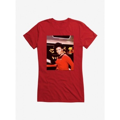 Star Trek Nyota Uhura Lightweight Girls T-Shirt