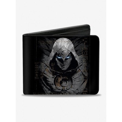 Marvel Moon Knight Hieroglyphics Men's Premium Bifold Wallet